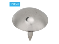 150 Clavos De Tapicería De Hierro Con Cabeza Redonda Blanca Plateada Para Sofá, Accesorios De Instalación Y Manualidades, 9mm