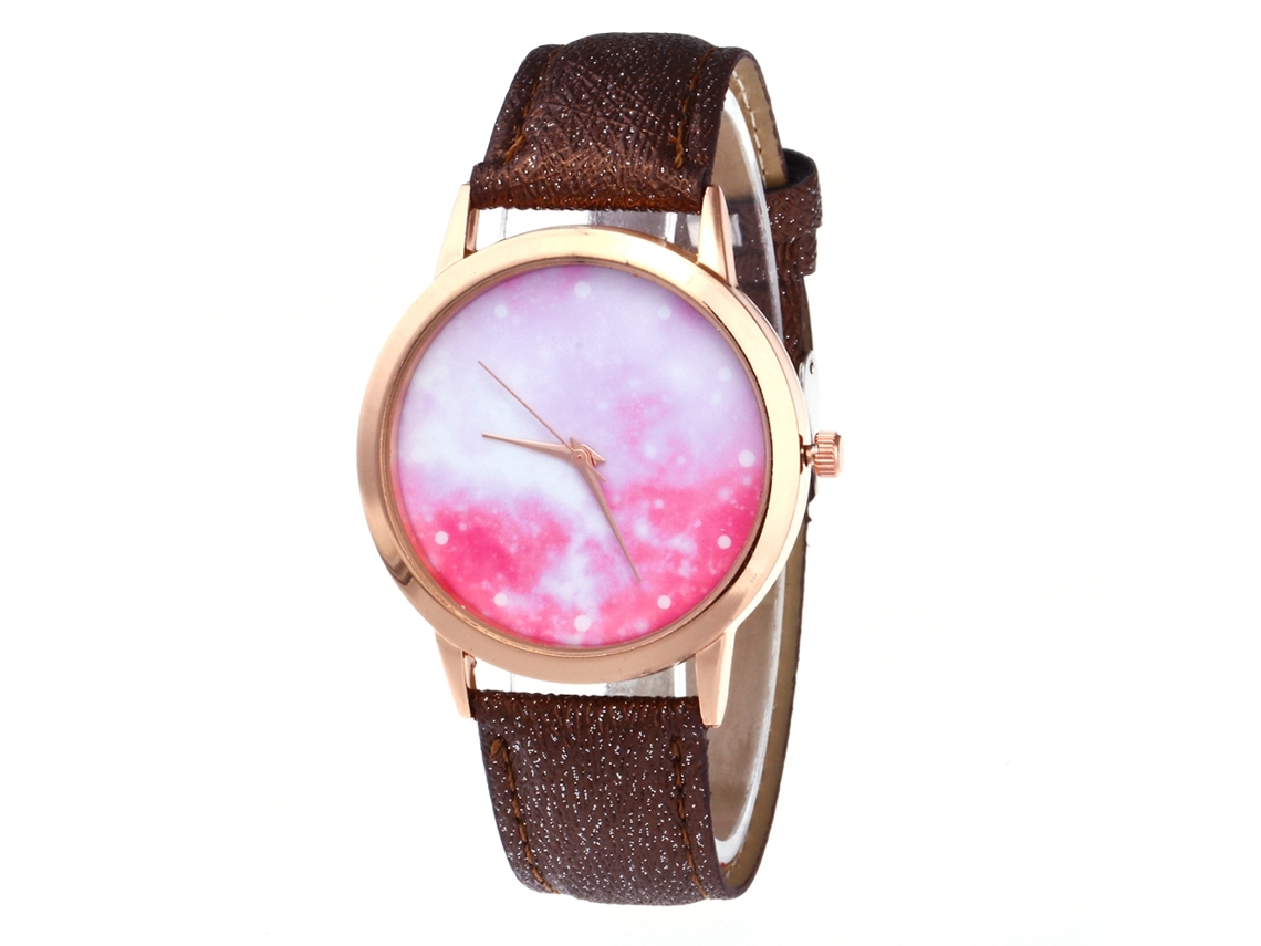 Reloj De Pulsera De Cuarzo Elegante E Informal De Alta Calidad Para Hombre (marrón)