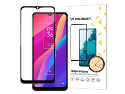 Protector de Pantalla Templado Pegamento Completo Súper Fuerte Pantalla Completa para Tcl Tcl 30E WOZINSKY Vidrio Templado Transparente