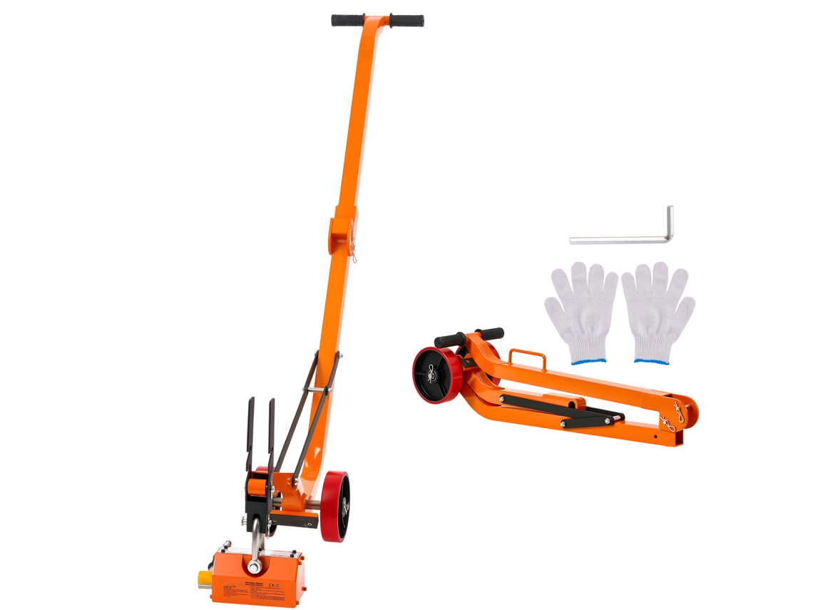 Plataforma elevadora magnética Succebuy, acero, fuerza de tracción de 600 kg