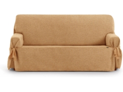 Funda de Sofá 3 Plazas EYSA Universal Premium Valeria Tejido Elástico (230 x 70 x 110 cm - Poliéster y Algodón - Mostaza)
