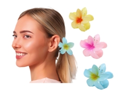 Pinza Flor para Pelo de 8 cm en varios colores