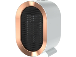 Calefactor Cerámico 1200w Silencioso, Bajo Consumo, Protección Sobrecalentamiento/vuelco, Para Dormitorio/baño/salón