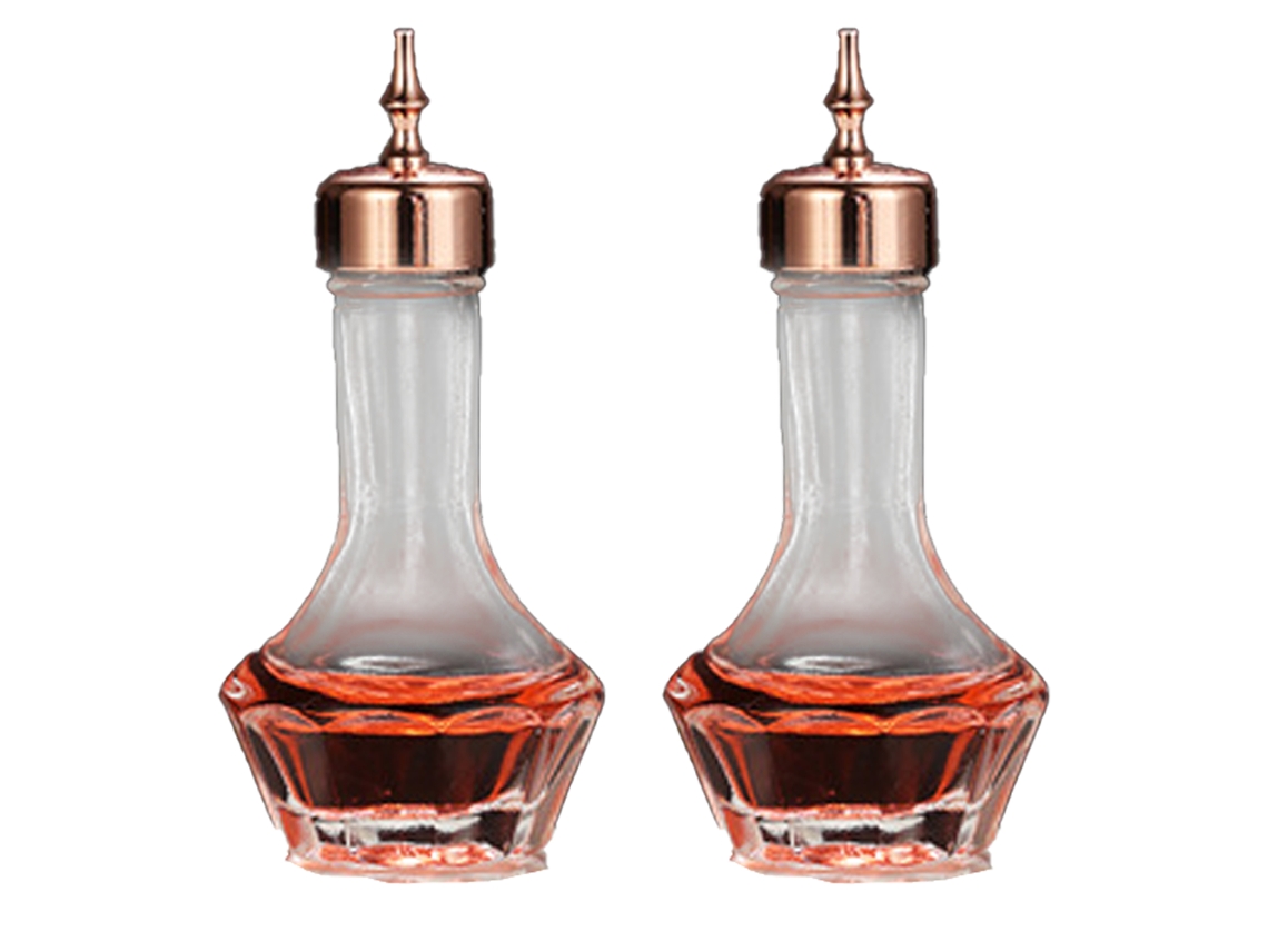 Botellas de vidrio para amargo, herramienta profesional para cócteles, ideal para camareros NEVEANCE