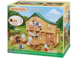 Conjunto de Jugar EPOCH D'ENFANCE Sylvanian Families: La Cabaña del Lago