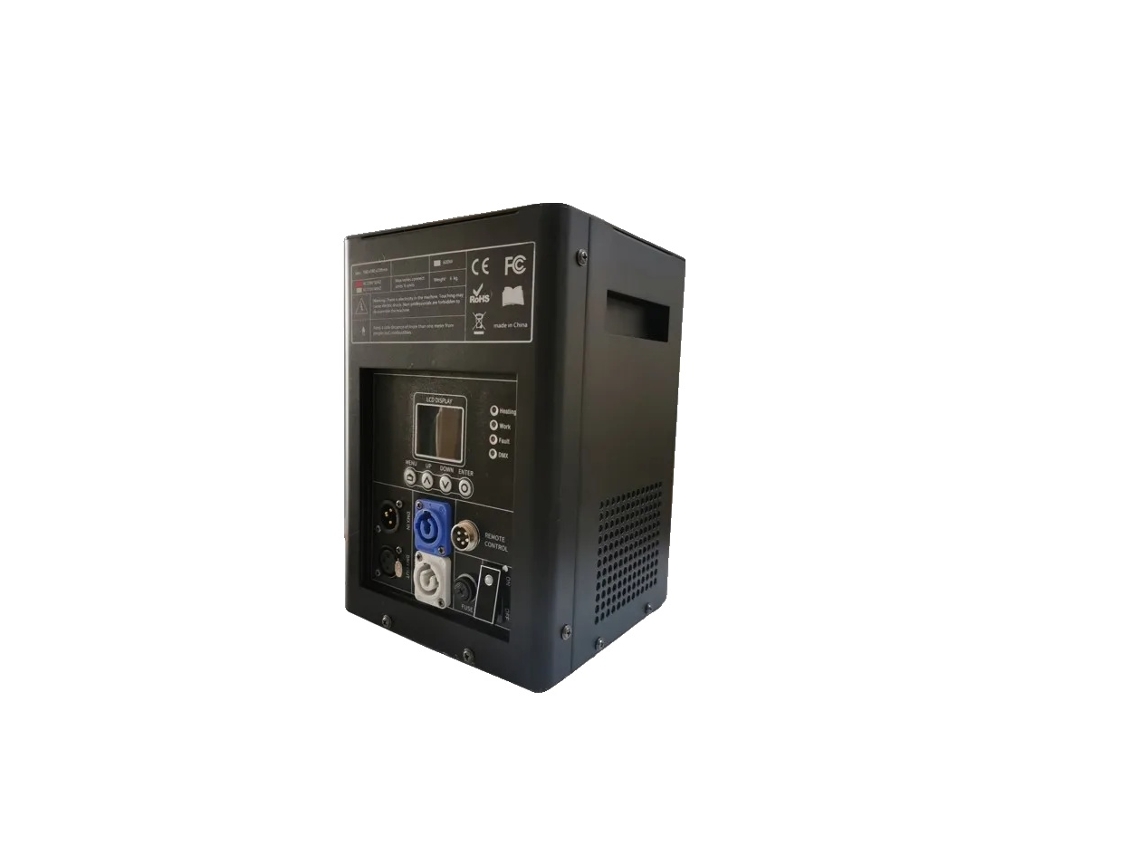 Máquina de chispa fría, 750 W de potencia, pantalla LCD, 1 máquina, carcasa negra OEM