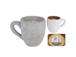 Vela taza con citronela