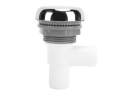 Válvula de control de nivel de acero inoxidable para piscinas y spas | Sin marca