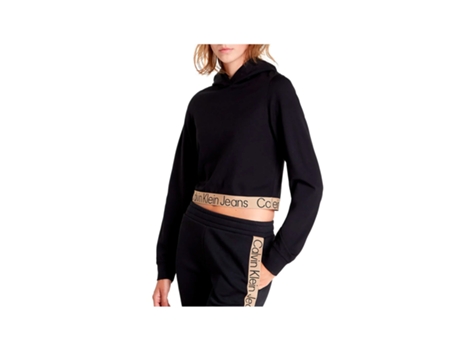 Sudadera CALVIN KLEIN (XS - Negro)