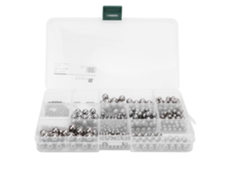 Juego De 520 Bolas De Acero Inoxidable 440 Para Herramientas Abrasivas Y Ensamblaje De Rodamientos.
