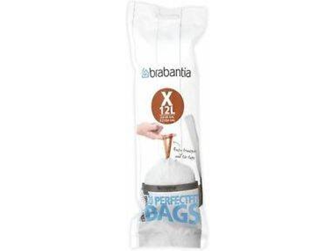 Set de 20 Bolsas de Basura BRABANTIA 116728 (0,75 kg - 25 x 15 x cm)