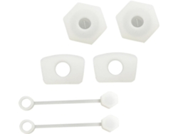 2juego Tapones De Silicona Para Vaso De Anti-fugas Material De Alimenticio Accesorios Para Tazas De