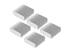 2026as-5 Piezas Disipador De Calor De Aluminio Radiador Cpu Cooler Componentes De Control Industrial Q56x20x56