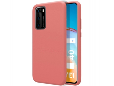 Carcasa Huawei P40 TUMUNDOSMARTPHONE Silicona Líquida Rosa