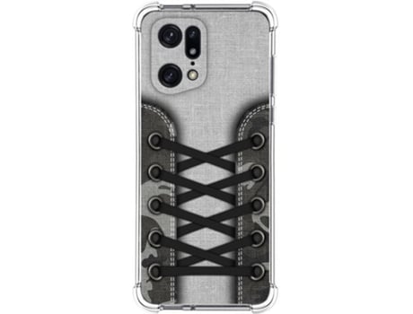 Carcasa para Oppo Find X5 Pro 5G TUMUNDOSMARTPHONE Dibujos Antigolpes Zapatillas 16 Multicolor