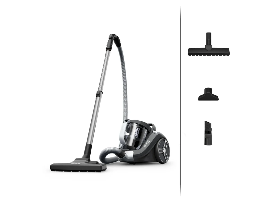 Aspirador sin Bolsa ROWENTA RO4B36EA Compact Power XXL Parquet+ (75 dB - Depósito 25 L)
