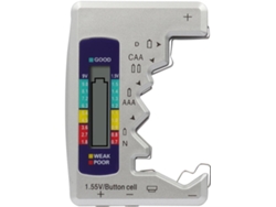 Comprobador Digital De Baterías, Capacidad Universal, Botón Para Baterías De Litio.