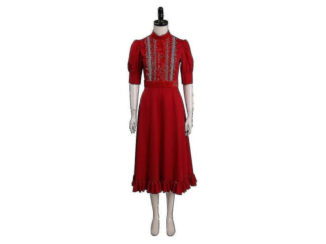 Disfraz De Pearl Para Cosplay, Película De Terror, Ropa De Mujer, Halloween, Talla S, Rojo