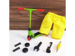 Kit De Mini Patinetes De Dedo De Aleación Metálica, 10 Piezas, Juguete Educativo Sensorial.