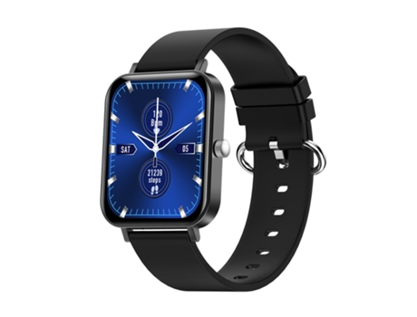 SHAH ARPAN CF82 Reloj inteligente multifuncional con monitoreo de salud Bluetooth, negro