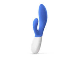 Vibrador 'Rabbit' LELO Ina Wave 2 California Sky para Mujer (Tecnología Wavemotion - 12 Ajustes de Vibración)