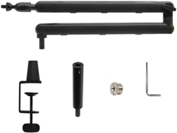 Soporte De Micrófono Resistente Con Abrazadera De Escritorio Y Micrófono Ajustable.