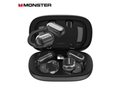 Auriculares Inalámbricos Bluetooth 5.3 Monster Ac100 Con Gancho Antideslizante, Cancelación De Ruido Y Clasificación Ipx5 Para Deportes.