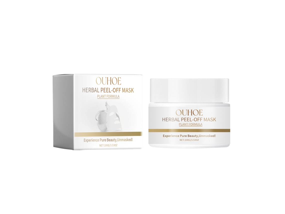 Mascarilla peel-off para una limpieza profunda y una piel radiante.