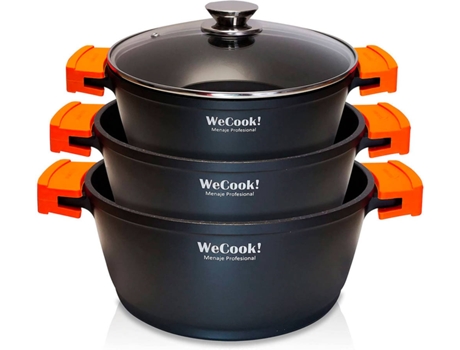 Batería Cocina Inducción 6 Piezas WECOOK