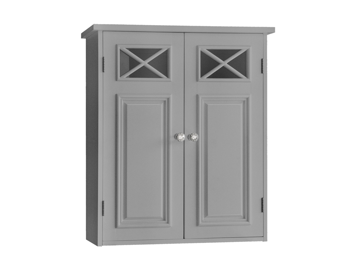Armarios de Baño TEAMSON HOME (Madera - Gris - 61,0 cm)