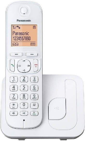 Teléfono Fijo PANASONIC KX-TGC210  Negro