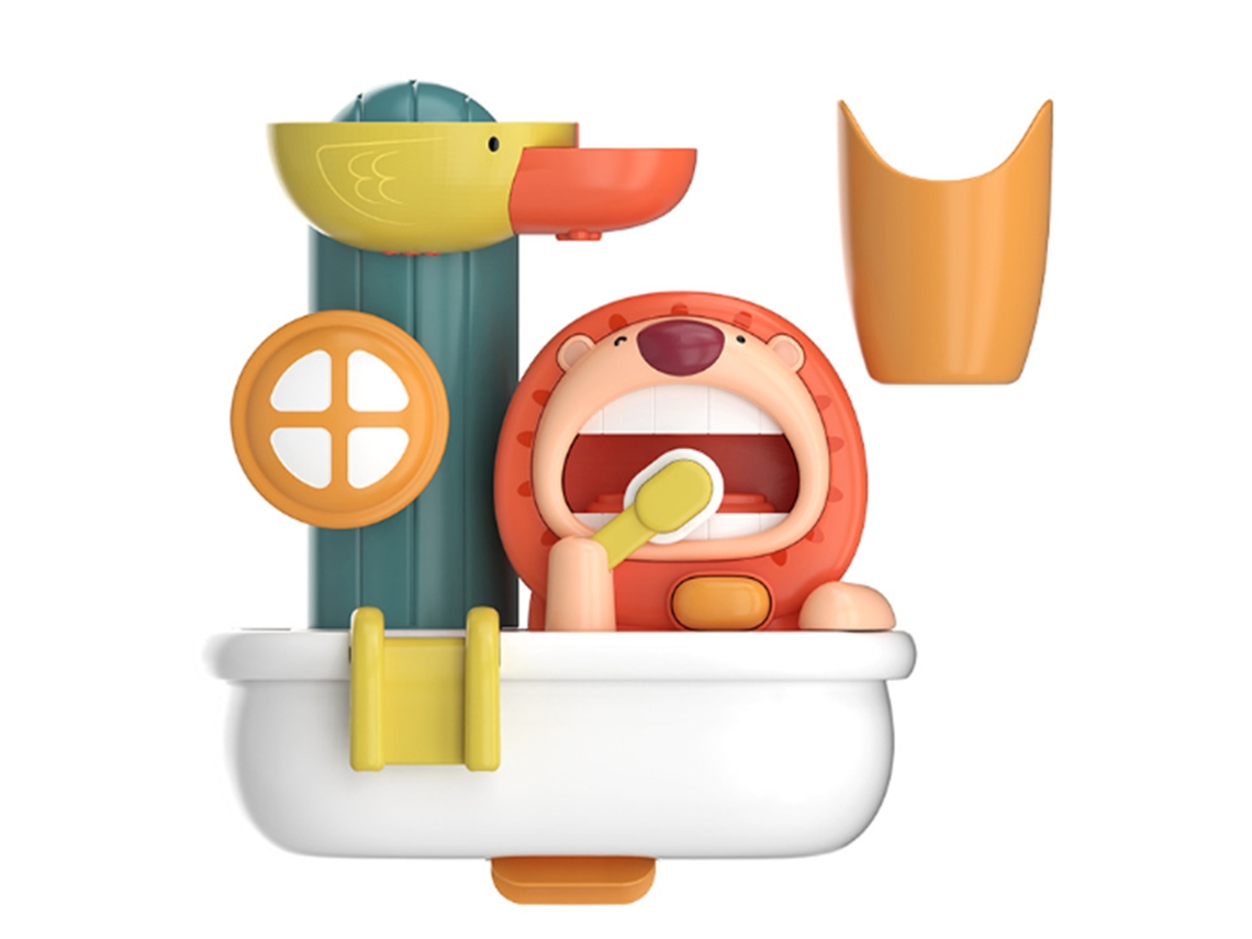 Juguete De Baño Con Forma De León Y Ventosas Para Que Los Niños Jueguen En La Bañera - Verano
