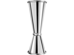 Juego de utensilios de bar de acero inoxidable YUNZII con vaso medidor de 30/60 ml