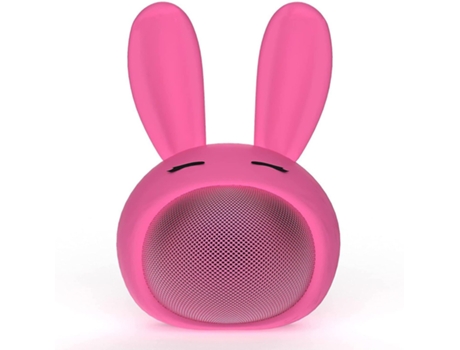 Altavoz Bluetooth Lindo Divertido y Potente Kit Manos Libres Impermeable Rosa BISBISOUS