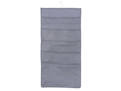VVJIJILLY Bolsa de armazenamento dupla face para pendurar roupas íntimas, sutiãs, meias, armário e quarto (1)