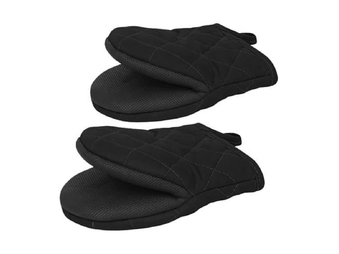 Luvas Térmicas Com Gancho E Silicone Antiderrapante, Dupla Camada, Para Utensílios De Cozinha.