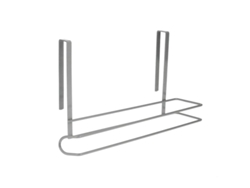 Colgador Portarrollos Papel Cocina. Acero Para Puertas. Encimeras. Muebles. 32.5x18x10 cm ORYX