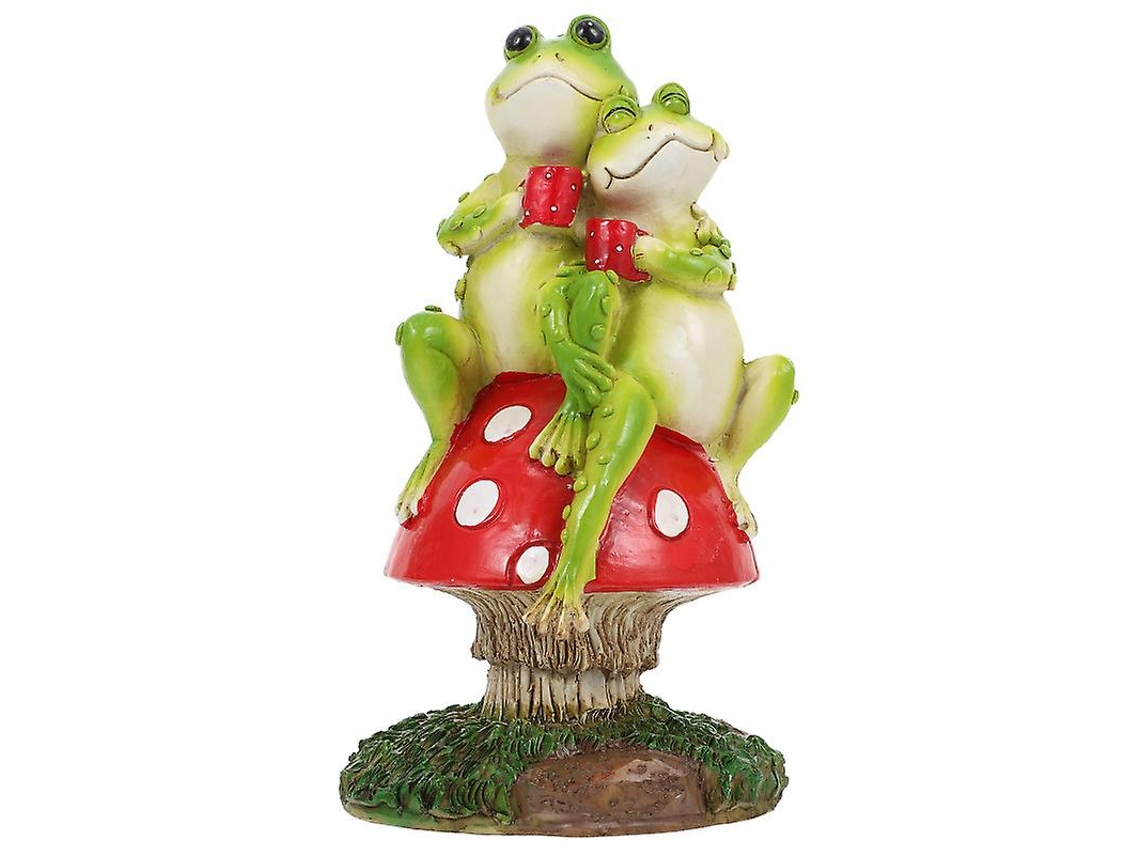 estatuilla de ranas de pareja ALLINLESS