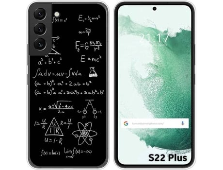 Carcasa Samsung Galaxy S22 Plus 5G TUMUNDOSMARTPHONE Dibujos Formulas Multicolor