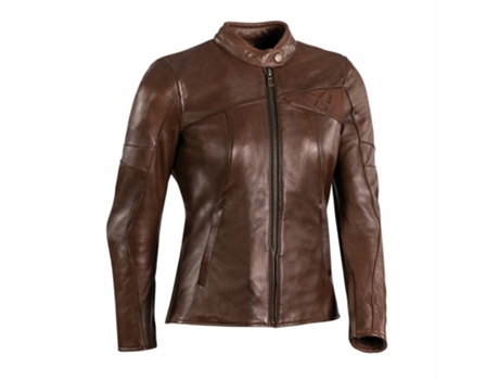 Chaqueta de Mota para Mujer IXON (XS - Cuero - Márron)