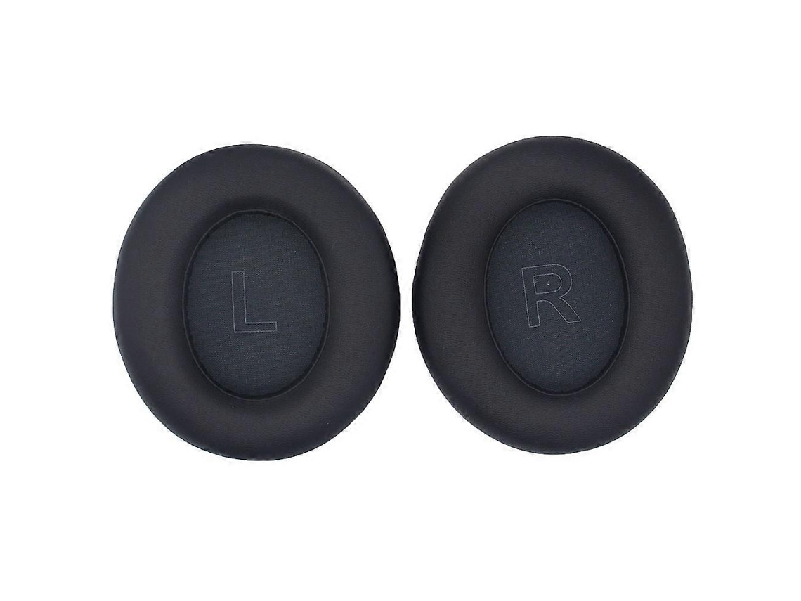 1 par de protectores de oídos de cuero con esponja para Anker Soundcore Life Q30