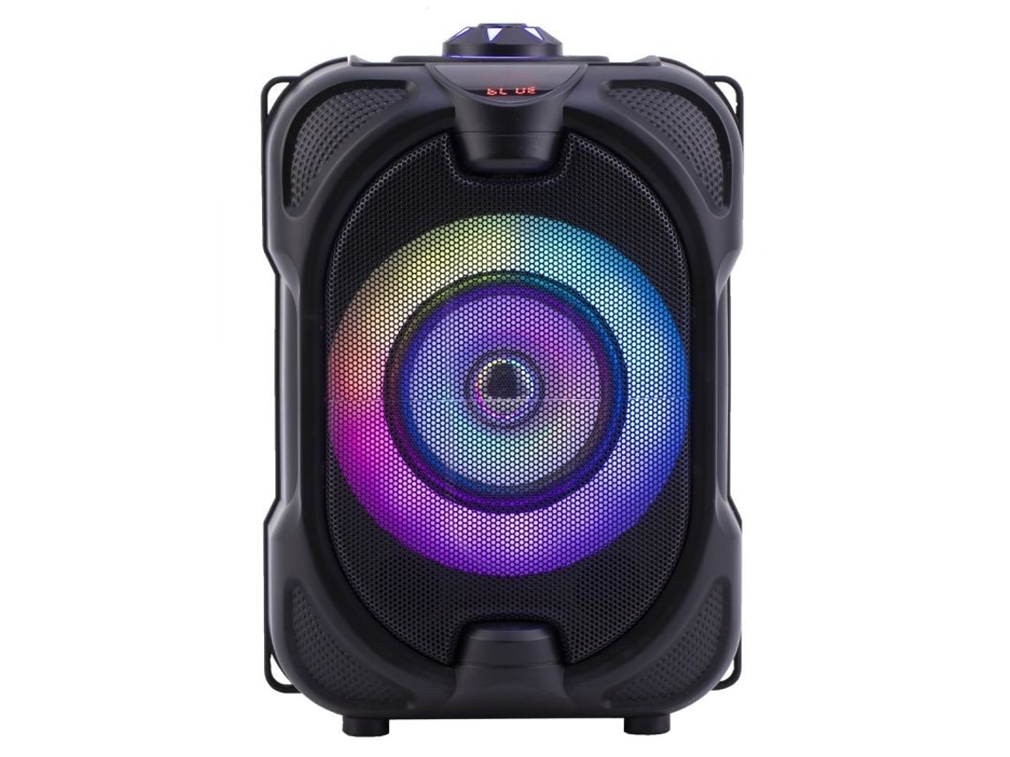 Altavoz Portátil TWS Wireless 5W con Luces LED Música y Luz en Movimiento Altavoz portátil TWS de 5W con luces LED para llevar tu música y ELECTROTEK