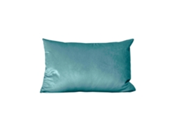 Cojín Rectangular De Terciopelo Verde 50x30 Cm - Nauru