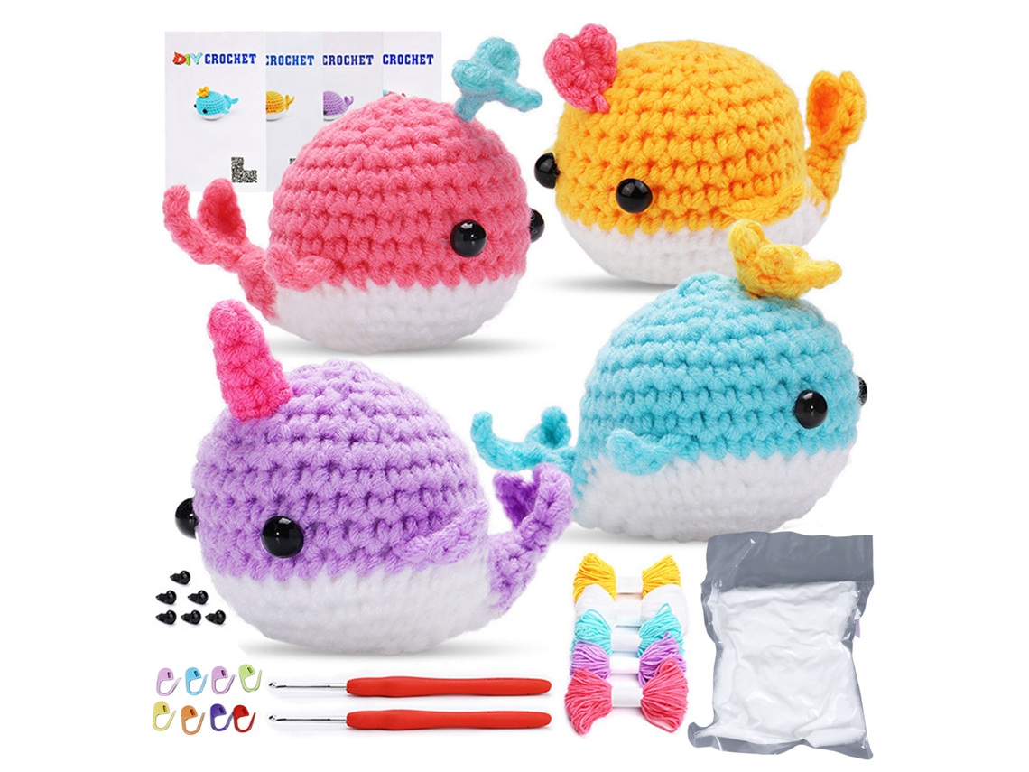Kit De Ganchillo Para Principiantes: Ideal Para Niños, Adultos Y Animales. ¡hazlo Tú Mismo Y Relájate!