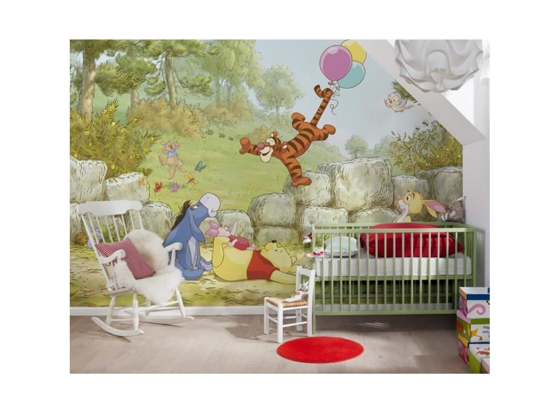 Fondo de pantalla de globos de Disney Winnie the Pooh 368X254 CM