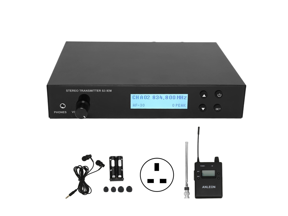 Sistema de monitorización de auriculares inalámbricos (modos de conversación, compatibilidad con guitarra y bajo)