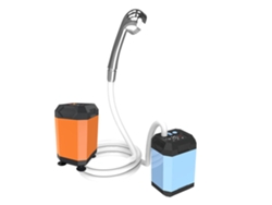 Ducha Portátil Inalámbrica Para Camping Con Batería Recargable, Pantalla Digital Y Alta Presión De Agua.