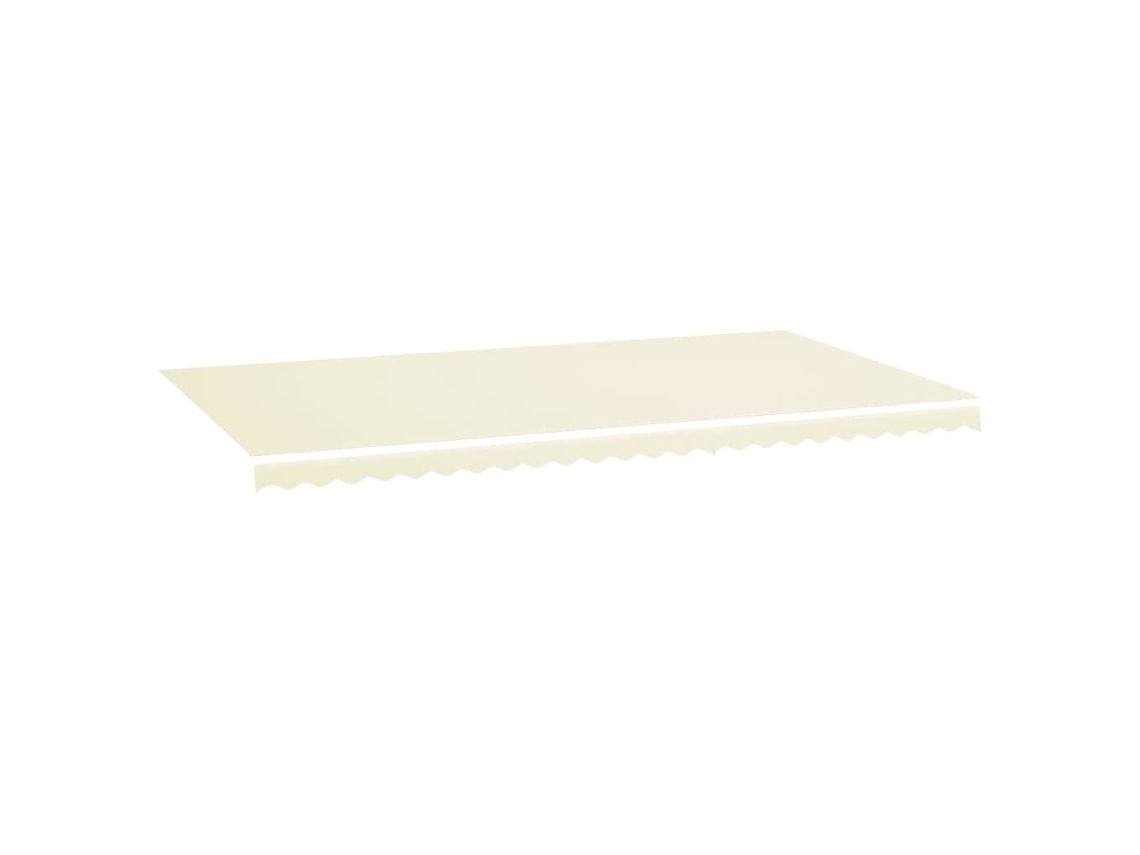 Maison Exclusive - Tela De Repuesto Para Toldo Crema 6x3,5 M
