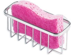 Soporte Para Esponjas - Organizador De Acero Inoxidable Para Debajo Del Fregadero - Para Esponjas Y Espátulas - Plateado