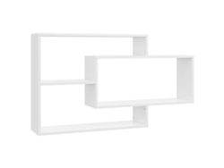Estante de pared VIDAXL Blanco Madera contrachapada (104x20x60 cm)